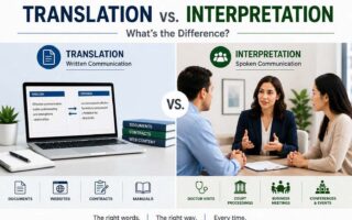 Translation vs Interpretation: What’s the Difference?